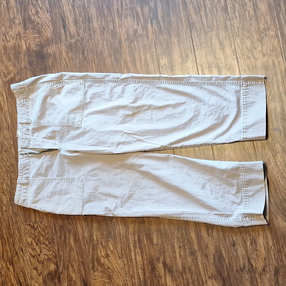 Gap high rise cargo girlfriend chinos